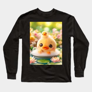 Discover Adorable Baby Cartoon Designs for Your Little Ones - Cute, Tender, and Playful Infant Illustrations! Long Sleeve T-Shirt